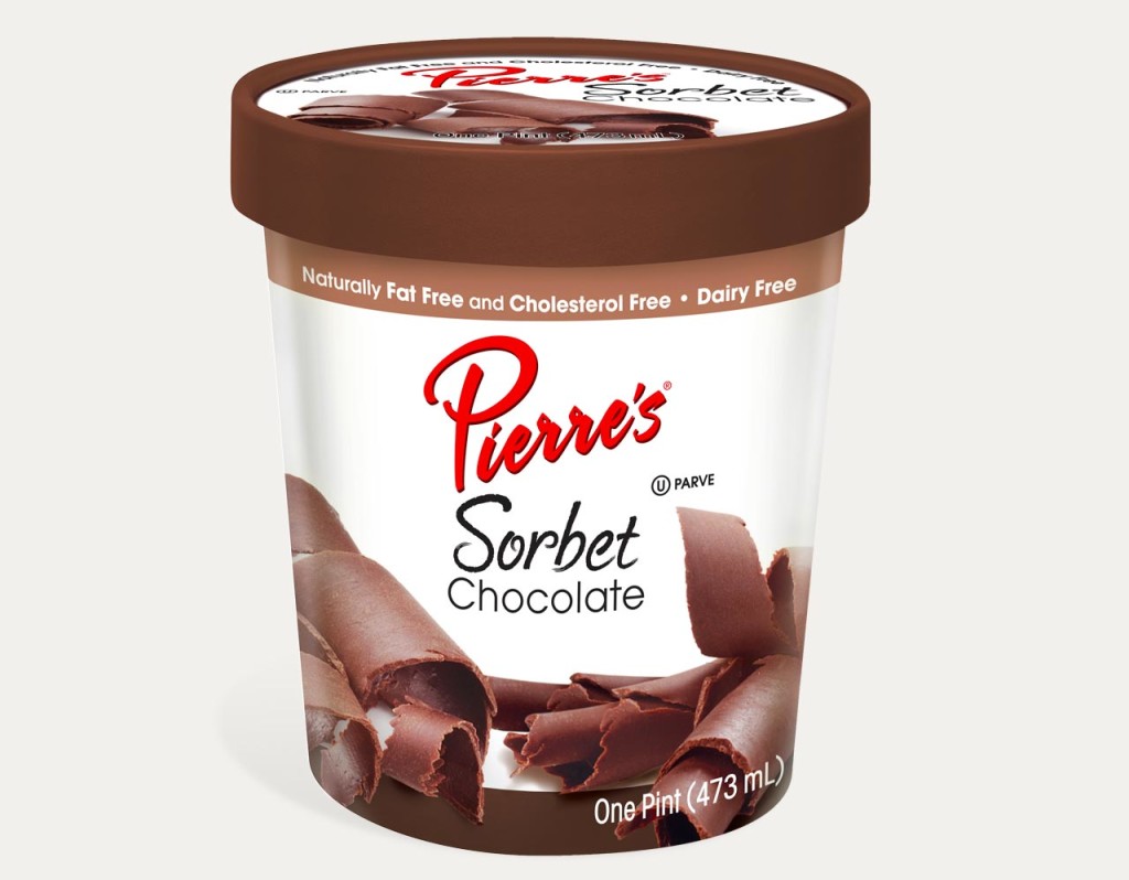 pierreschocolatesorbetproducts Pierre's Ice Cream